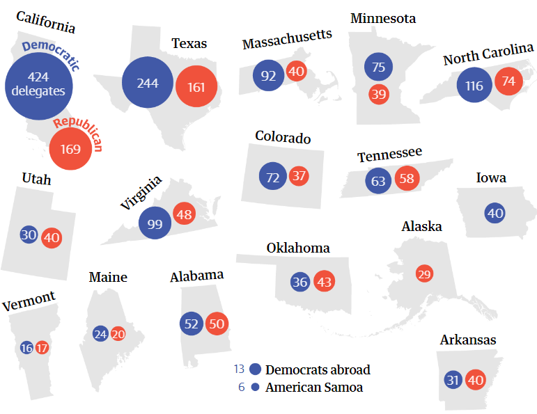 Donald Trump Likely to Win Primaries as 16 US States Vote